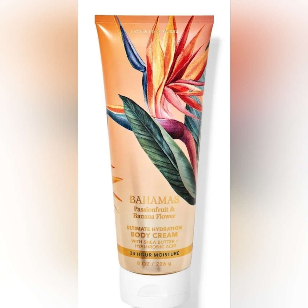 Bath & Body Works Bahamas Passionfruit and Banana Flower Body Cream 8 oz